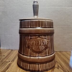 McCoy" Cookie Churn" cookie jar